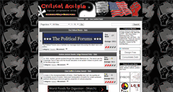 Desktop Screenshot of criticalacclaim.info